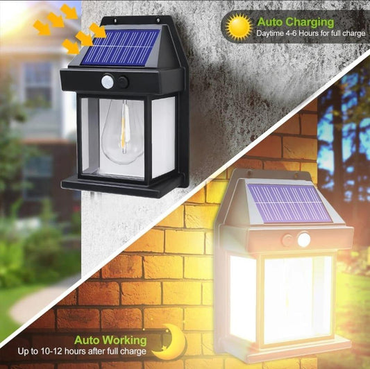 Motion Sensor Solar Light - 1 Pcs Outdoor LED Light for Smart Illumination