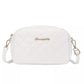 Chic Girl's PU Leather Embroidered Shoulder Bag,
